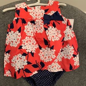 Carters girl summer outfit